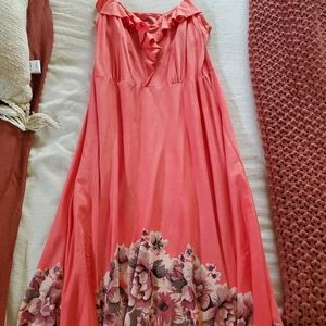 Patagonia salmon colored dress